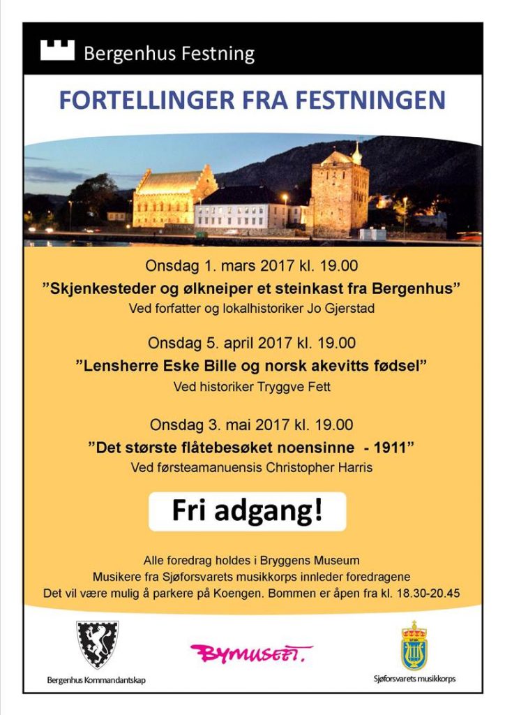 Fortellinger Fra Festningen Vårprogram 2017 Stiftelsen Bryggen 3457